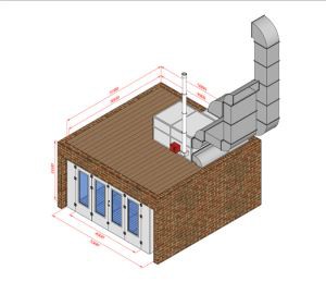 Furniture Spray Booth Di Belgia